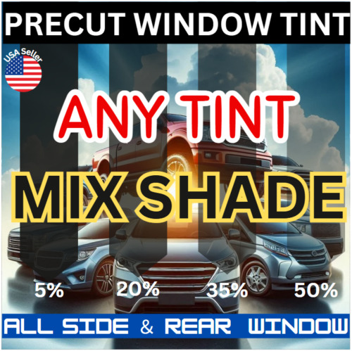 PreCut Window Film/Tint for Ford Fusion 20-13 4D Sedan All Side&Rear ANY Shade