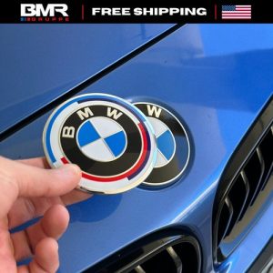 Special Edition 82MM 2-PIN Front Hood/Trunk Emblem for BMW E F G Chassis