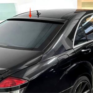 Window Roof Spoiler Wing ABS For 2007-2013 Mercedes Benz S-Class W221 Unpainted